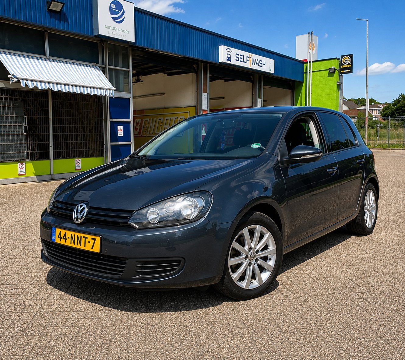 Volkswagen Golf 1.4 TSI 90KW 5D 2010 Grijs, Auto's, 4 cilinders, 122 pk, Origineel Nederlands, Bedrijf