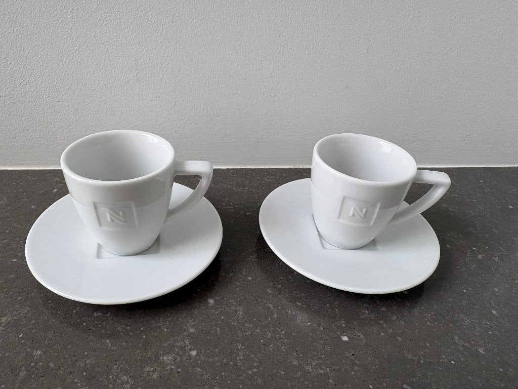 Espresso kopjes Nespresso, Huis en Inrichting, Keuken | Servies, Ophalen, Overige merken, Zo goed als nieuw, Overige stijlen