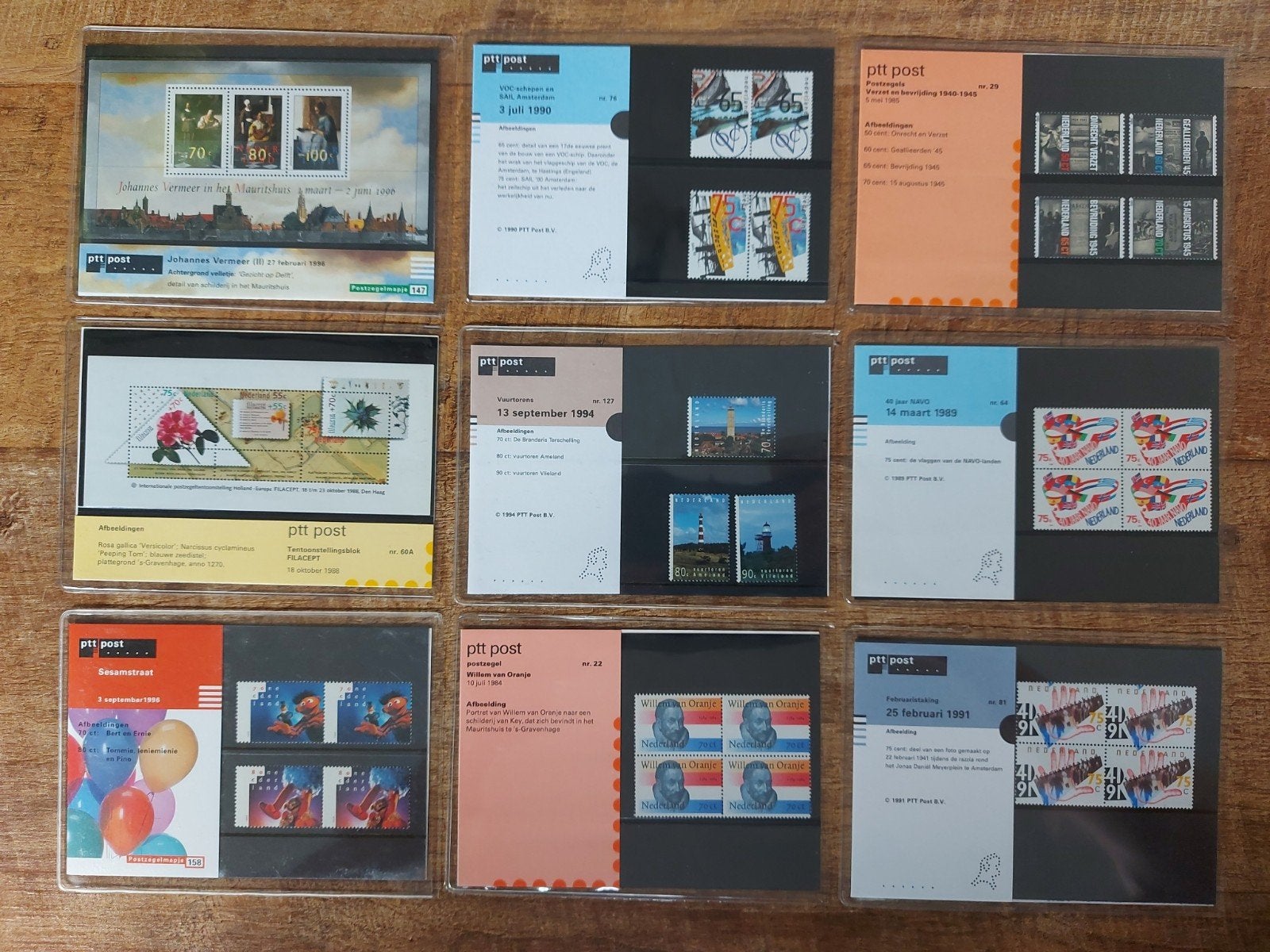 Collectie PTT Postzegelmappen - Diverse Thema's, Ophalen of Verzenden, Na 1940, Postfris