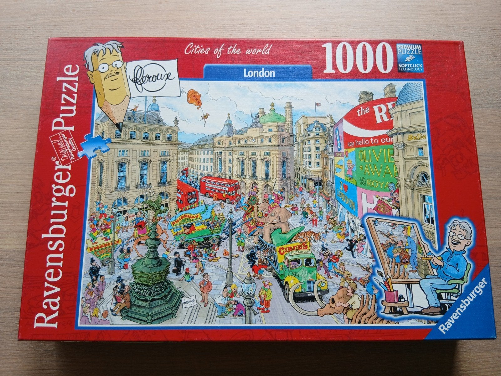 Ravensburger Legpuzzel London 1000 stukjes, Hobby en Vrije tijd, Denksport en Puzzels, Ophalen of Verzenden, 500 t/m 1500 stukjes