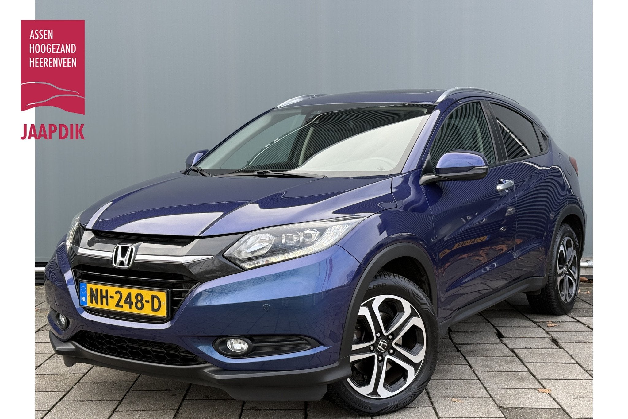 Honda HR-V BWJ 2017 | 1.5 i-VTEC 131PK Executive AUTOMAAT |, Stof, Blauw, Origineel Nederlands, Bedrijf