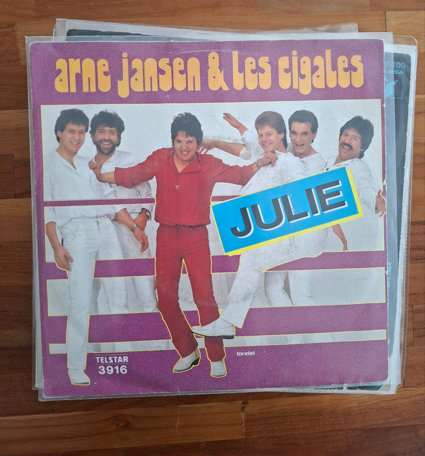 Jansen, Arne / Les Cigales - Julie - Single is TOP, Verzenden, Gebruikt, 7 inch, Nederlandstalig