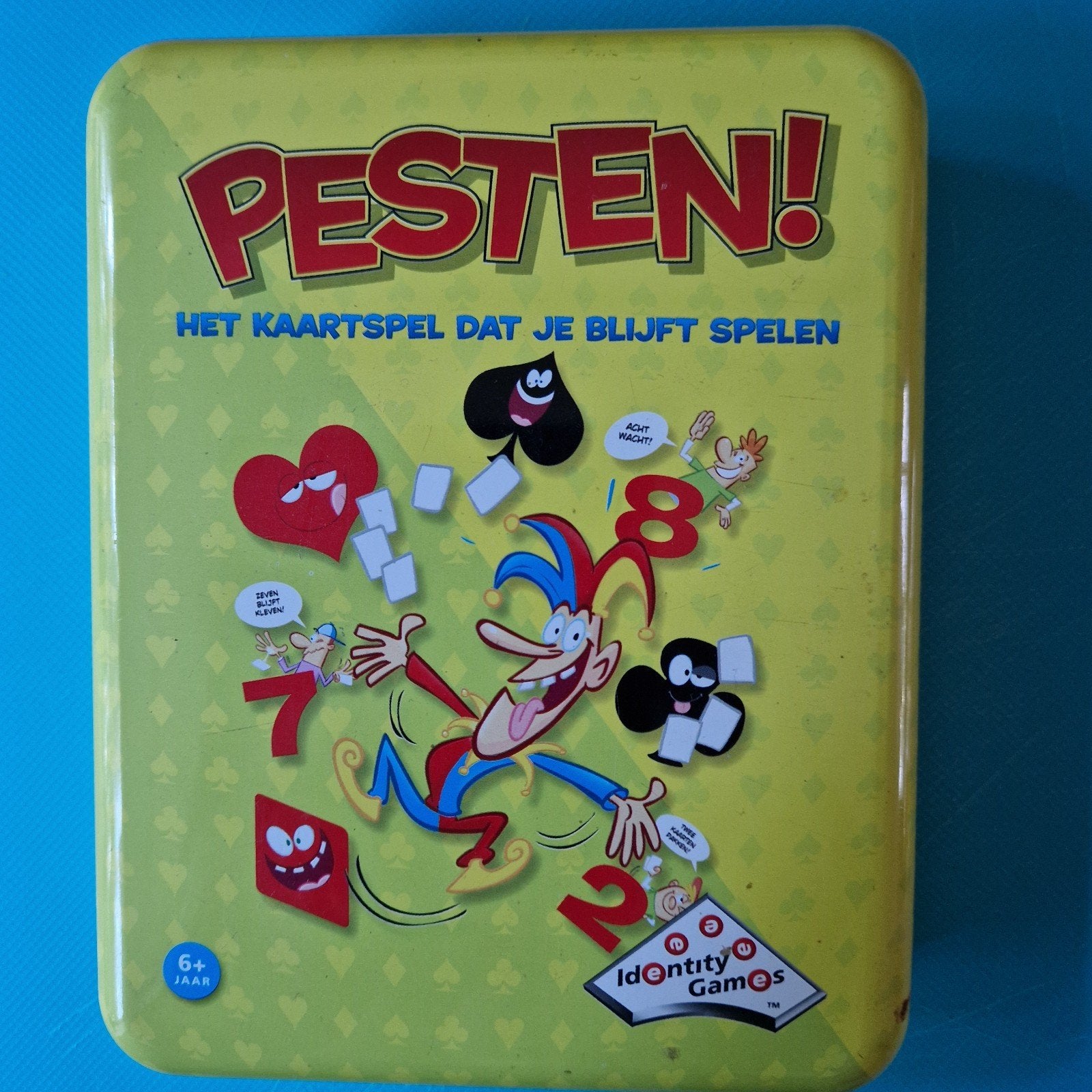 PESTEN  gezelschapsspel 2-4 spelers, Drie of vier spelers, Ophalen of Verzenden, Gebruikt