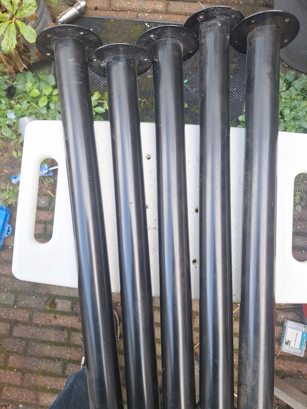tafelpoten 5 stuks  60 cm hoog, Huis en Inrichting, Tafelonderdelen, Ophalen of Verzenden