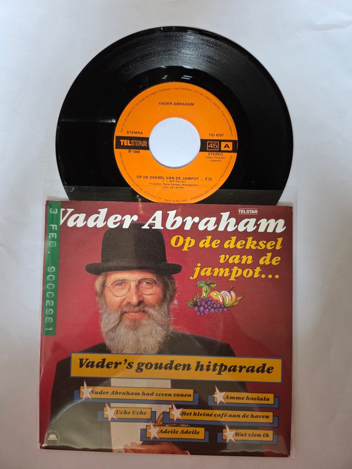 Vader Abraham - Op de deksel van de jampot, Ophalen of Verzenden, Gebruikt, Nederlandstalig