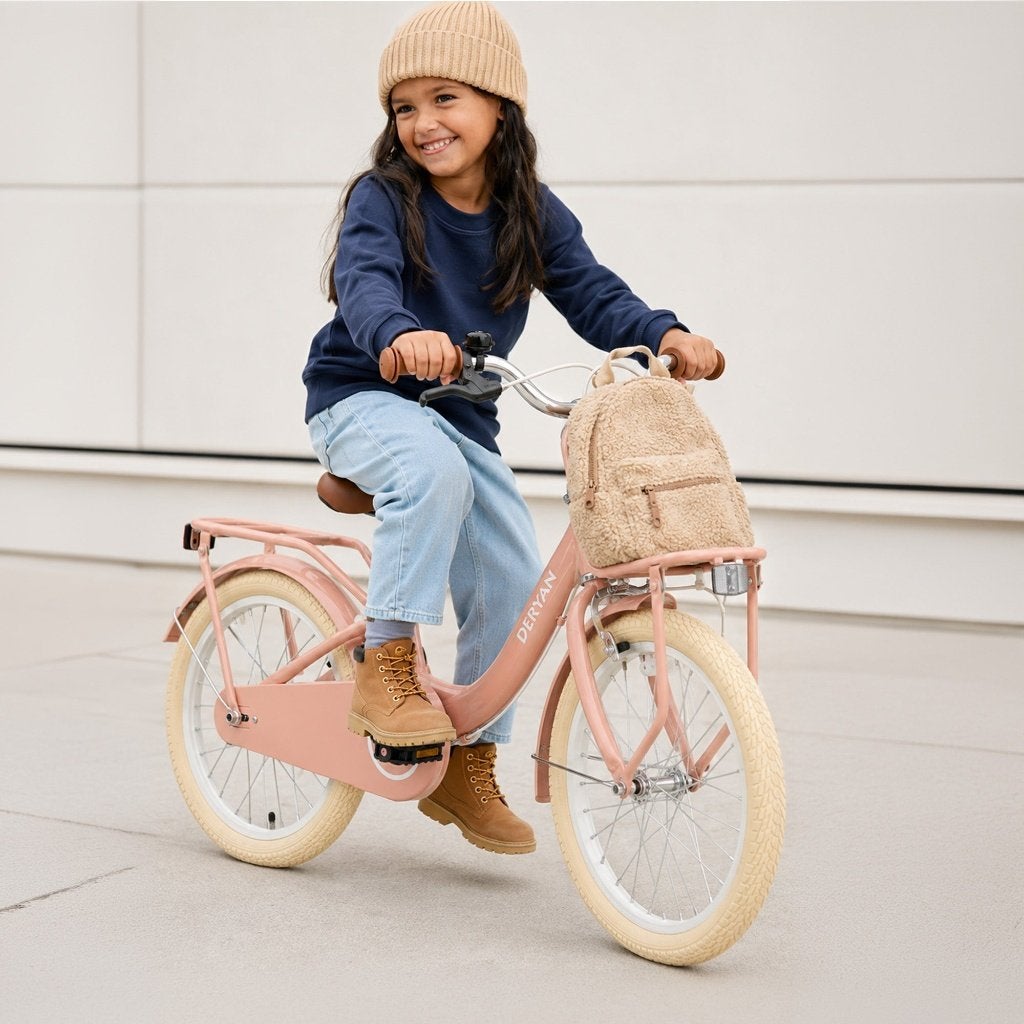 DERYAN Liv meisjesfiets 18 inch roze | Verstelbaar, Ophalen, Deryan, Zo goed als nieuw, DERYAN