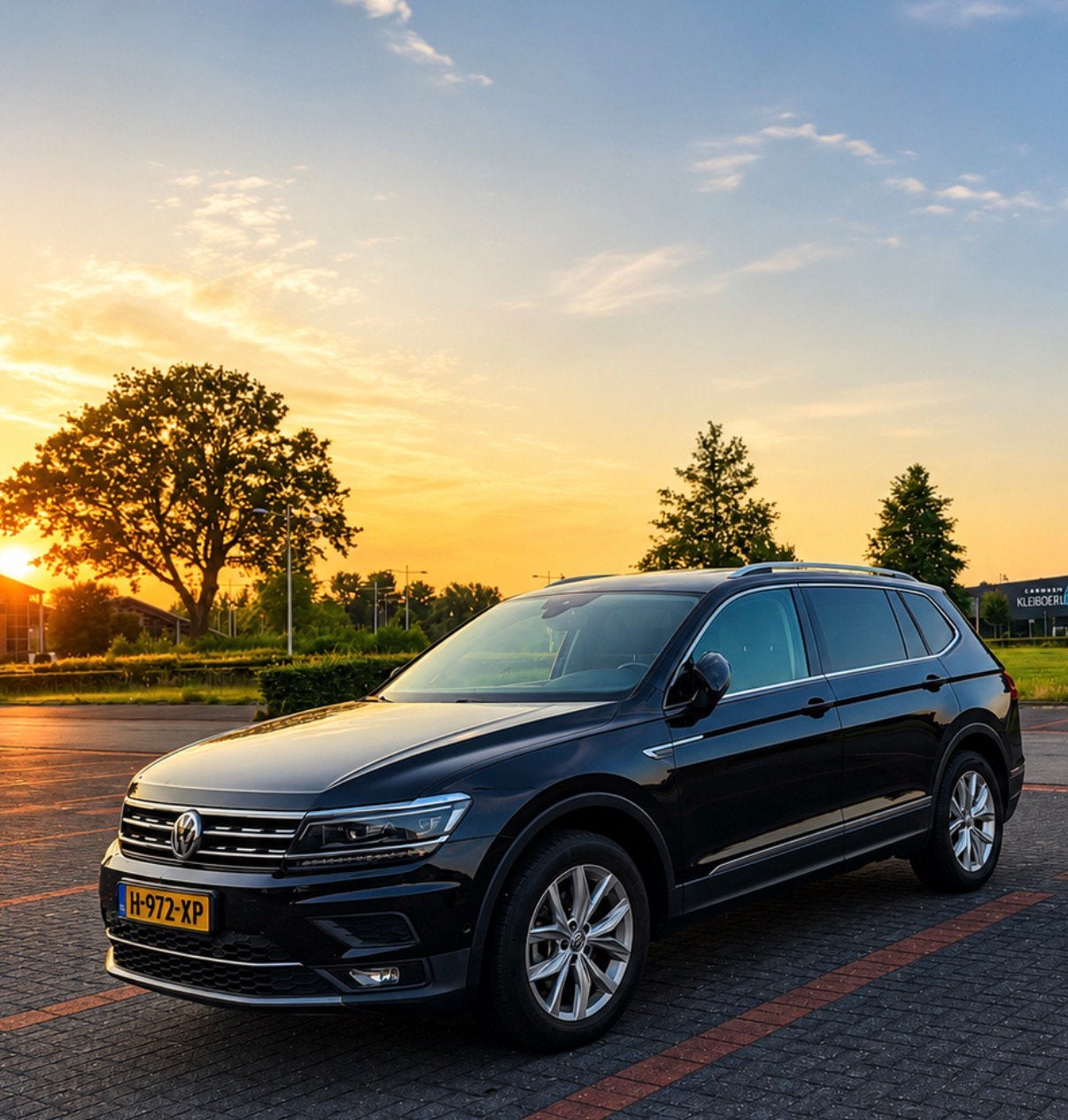 Volkswagen Tiguan Allspace Highline 7p Zwart, 7 stoelen, Zwart, Particulier, 84 €/maand