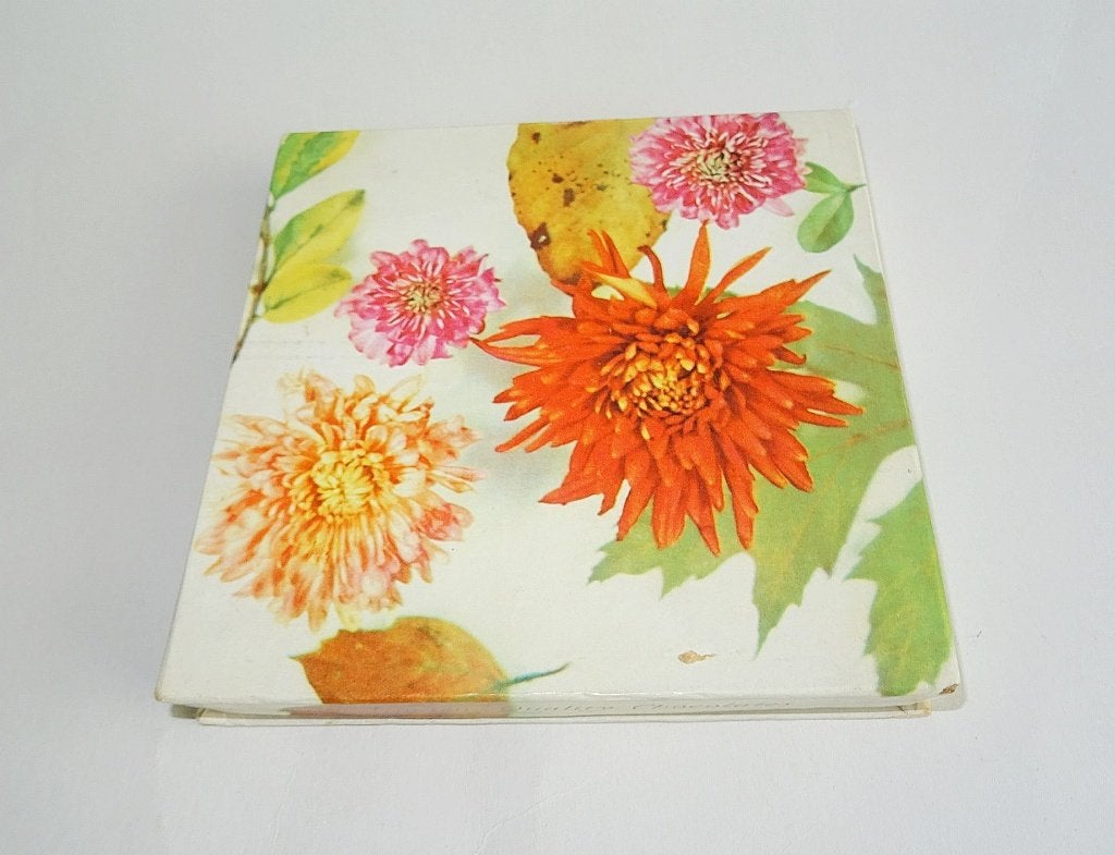 Van Houten's chocolade doos Dahlia's, Verzamelen, Ophalen of Verzenden, Zo goed als nieuw, Verpakking