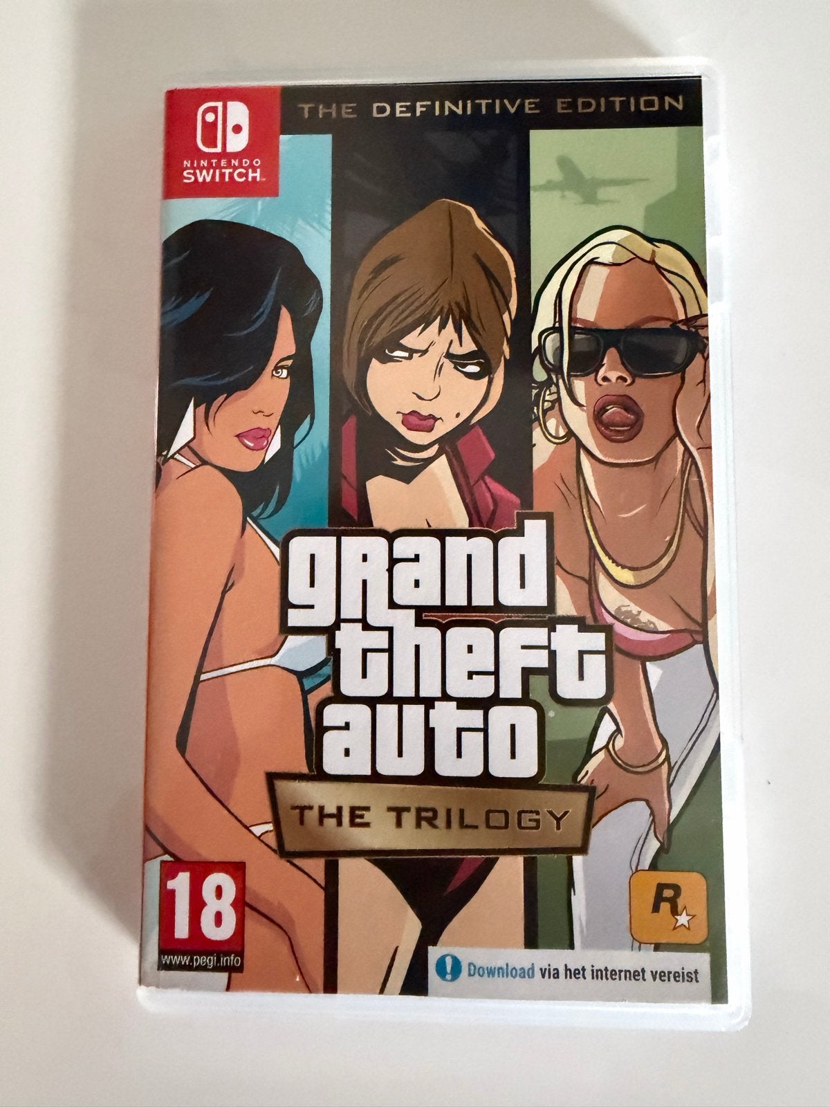 Gta The Trilogy - The Definitive Edition versturen kan ook, Spelcomputers en Games, Online, Vanaf 18 jaar, 1 speler, Zo goed als nieuw