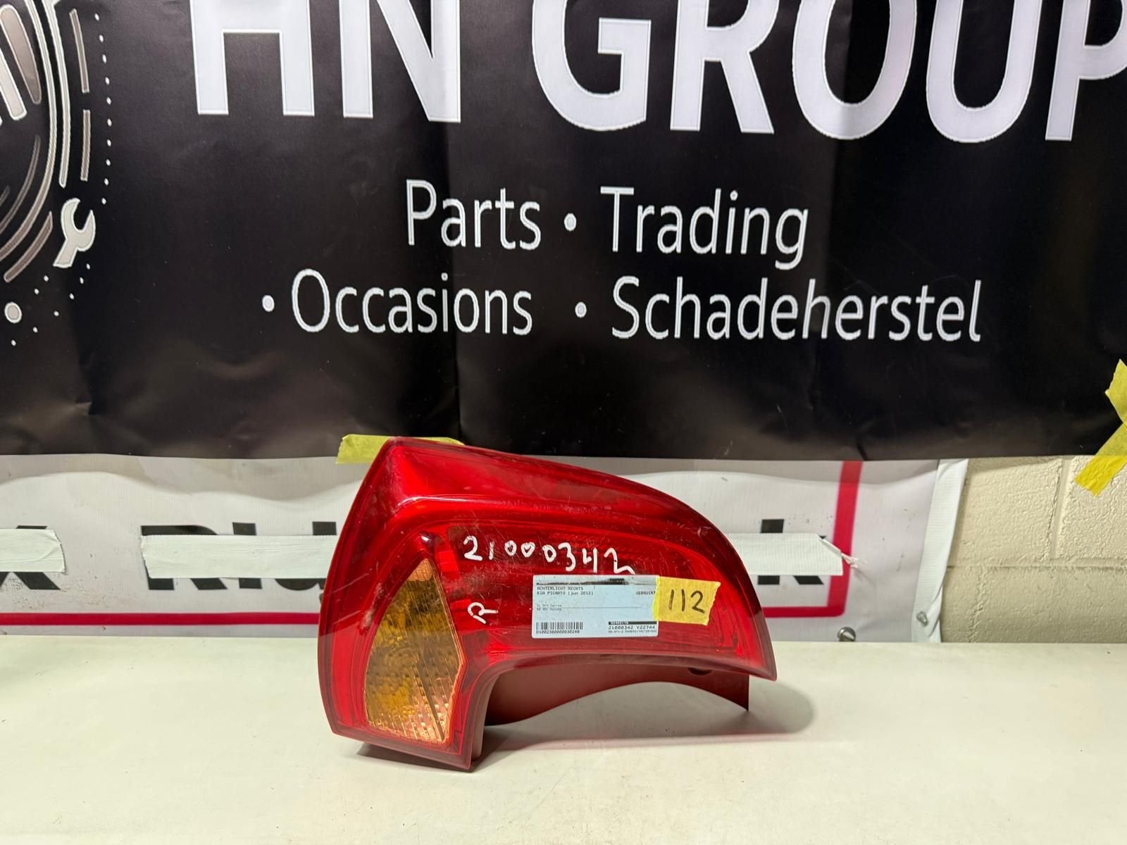 KIA Picanto achterlicht, Auto-onderdelen, Verlichting, Gebruikt, Ophalen of Verzenden