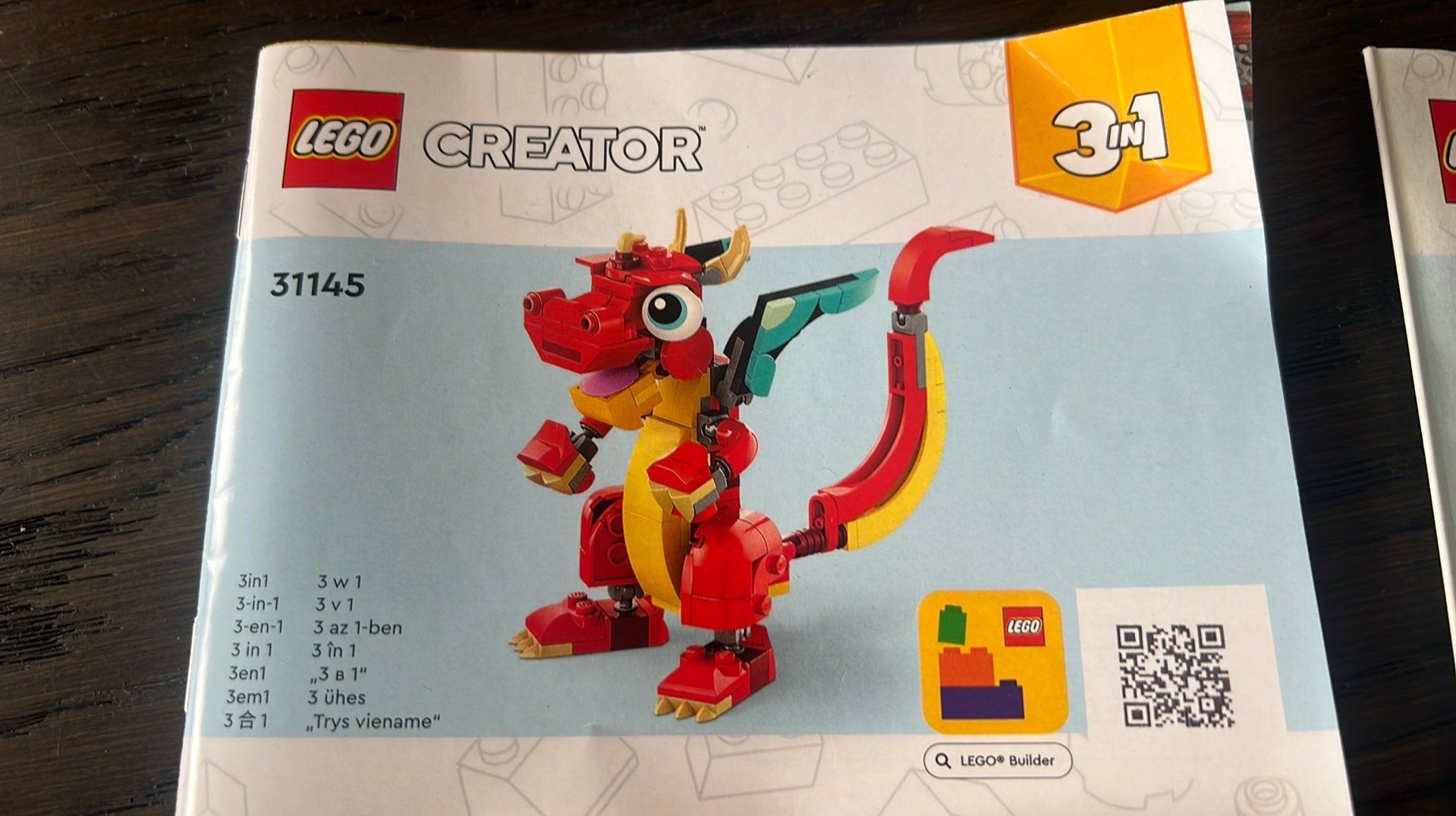 Lego creator 31145, Ophalen of Verzenden, Gebruikt