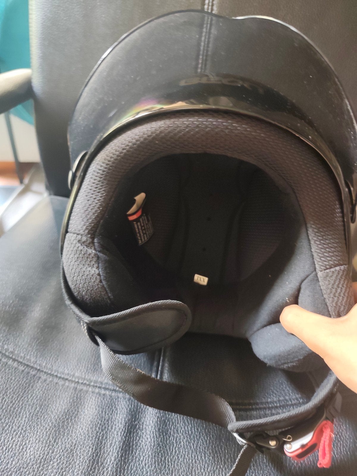 Beon XXL Scooterhelm - Zo goed als nieuw, Fietsen en Brommers, Brommerhelmen, Ophalen of Verzenden, Zo goed als nieuw, Extra large of groter