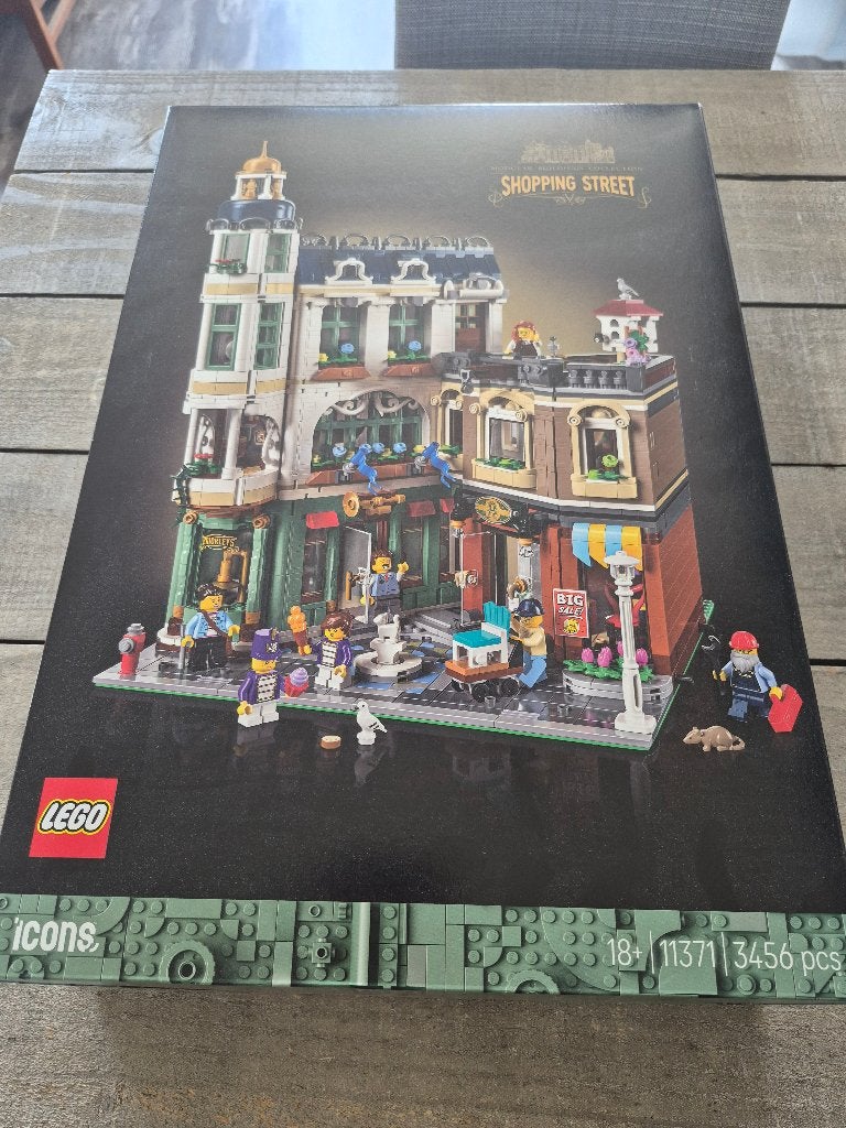 Lego 11371 Icons Winkelstraat, Gebruikt, Lego, Ophalen of Verzenden, Compleet