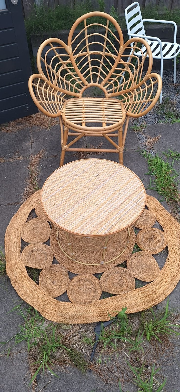 Bamboo tuinset, Ophalen, Gebruikt, Overige materialen, Tuinset