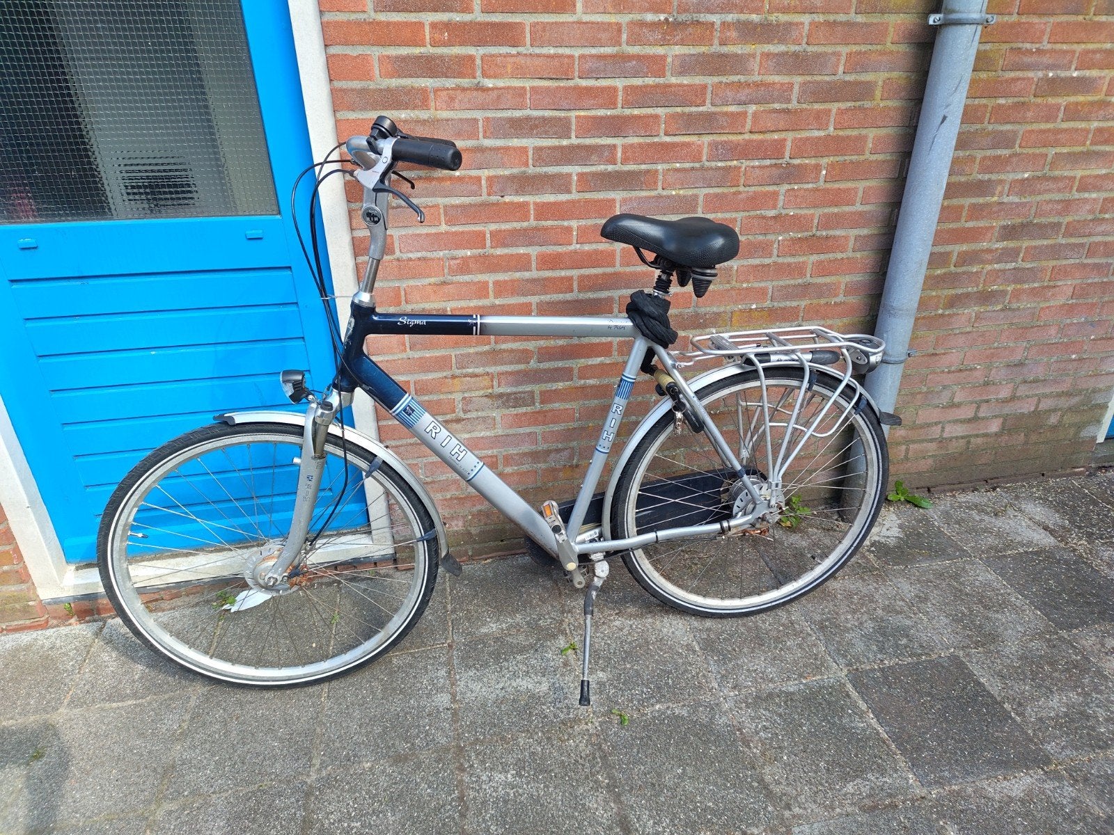 RIH Sigma Herenfiets 60CM Frame, Gebruikt, Versnellingen, 56 cm of meer, Trommelrem