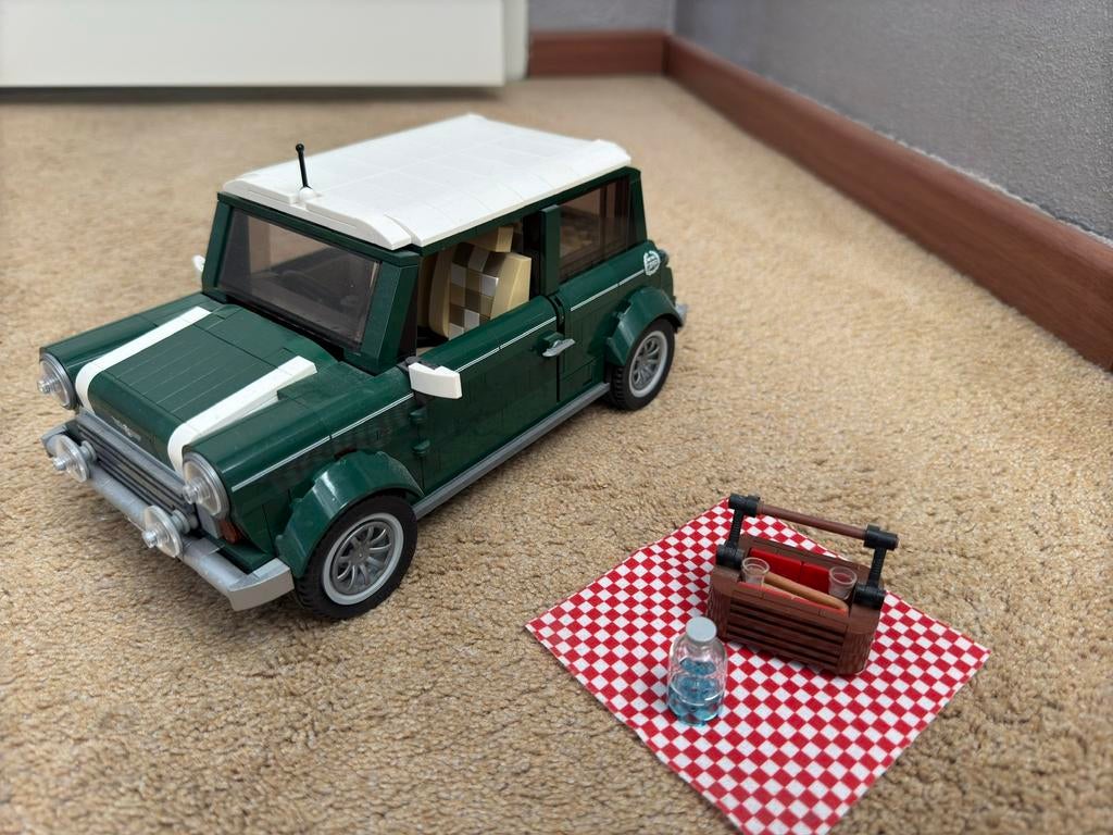 Lego 10242 oldtimer mini cooper creator compleet, Ophalen of Verzenden, Zo goed als nieuw, Complete set, Lego