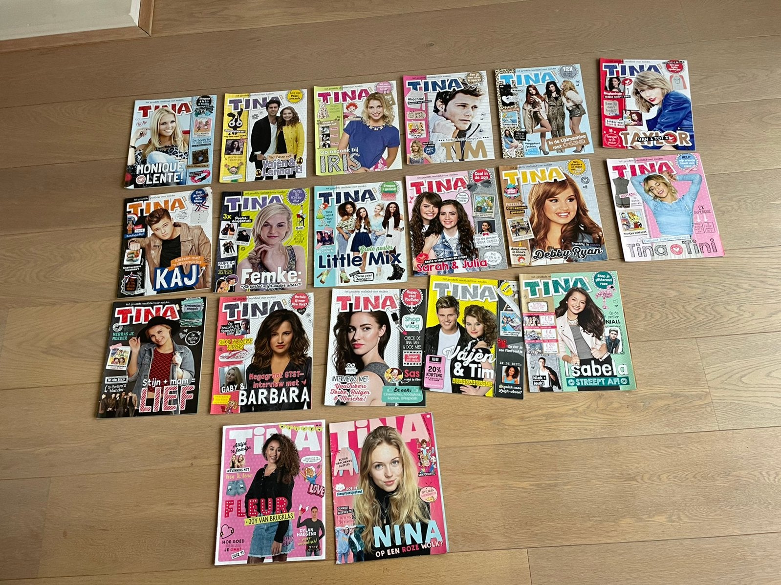 19x Tina, Ophalen of Verzenden, Zo goed als nieuw