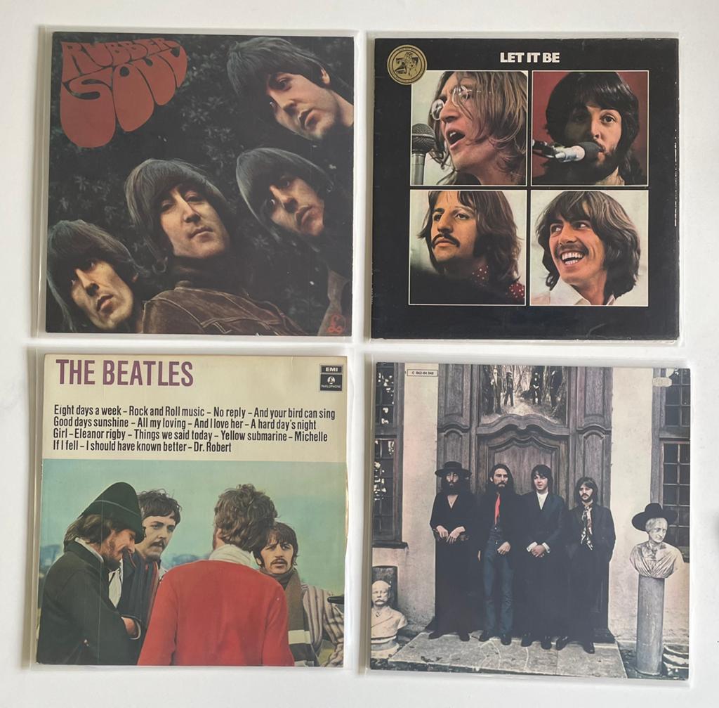 Mooie collectie van 14 Beatles lp’s, Cd's en Dvd's, Vinyl | Pop, Ophalen of Verzenden, 1960 - 1969, Gebruikt, 12 inch