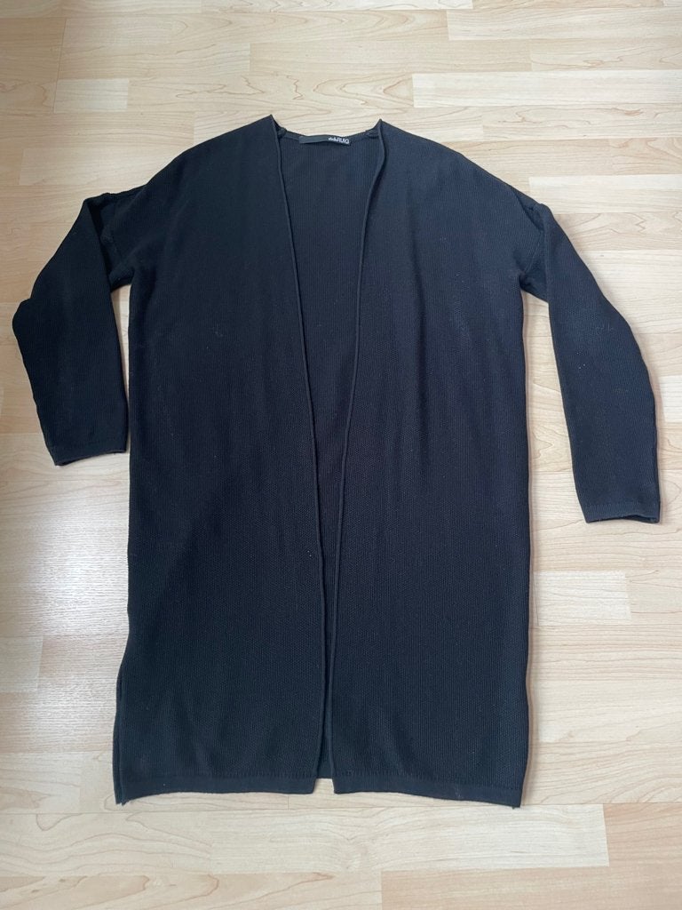 StudioRUIG - Zwarte lange vest maat M, Zwart, Ophalen of Verzenden, Zo goed als nieuw, Maat 34 (XS) of kleiner