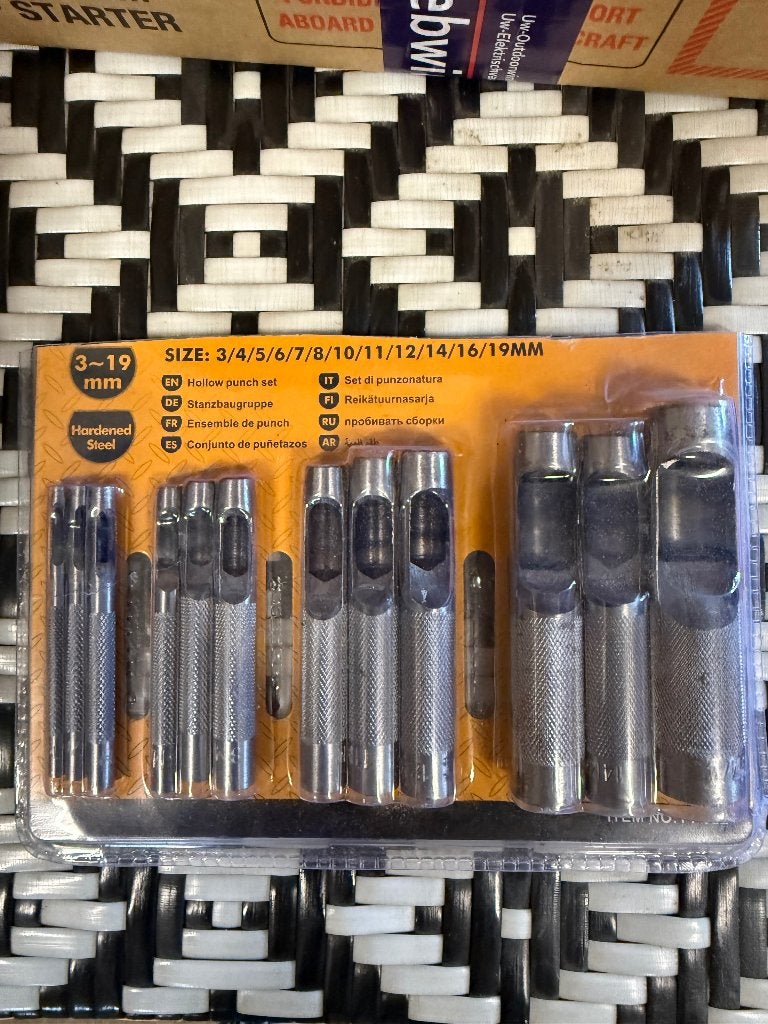 Punch set, Ophalen of Verzenden, Zo goed als nieuw