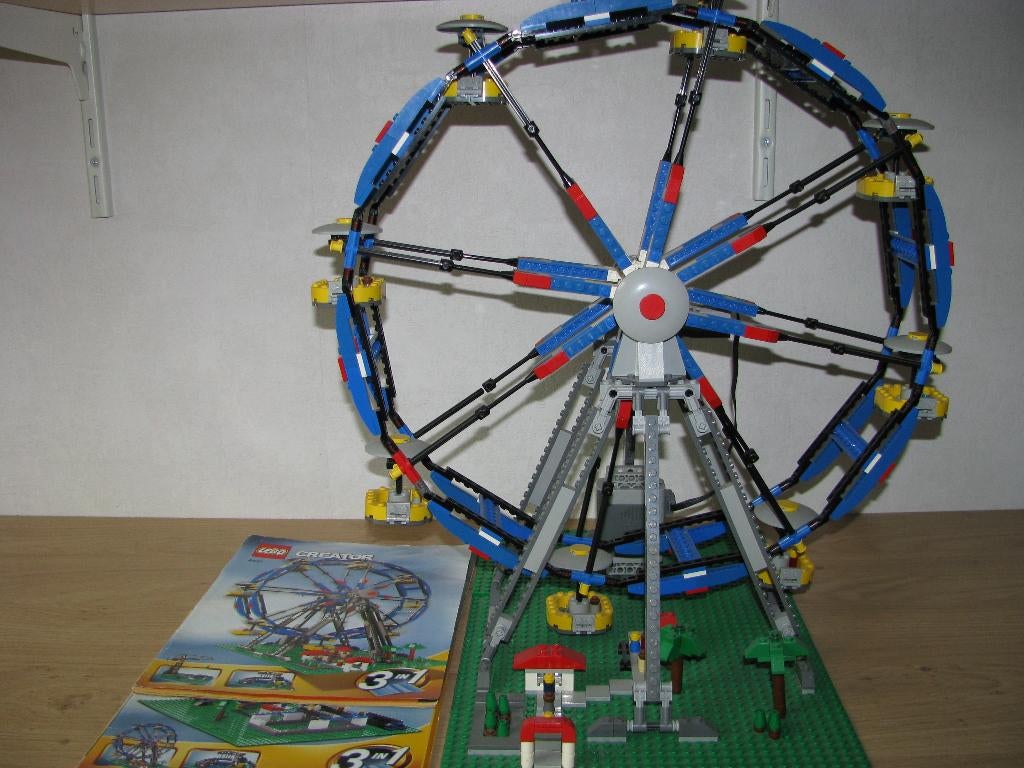Lego Creator - 4957 - Reuzenrad, Ophalen, Lego, Compleet, Zo goed als nieuw