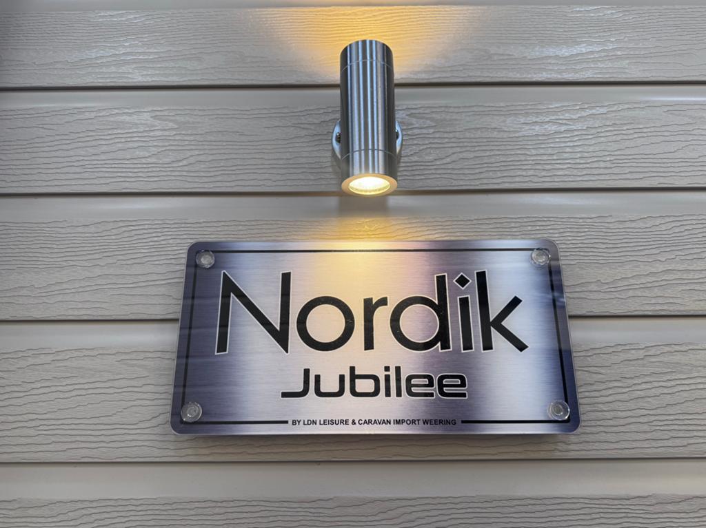 Nordik jubilee NIEUW DESIGN! 11m-4m CV!, Caravans en Kamperen, Stacaravans, Tot en met 4