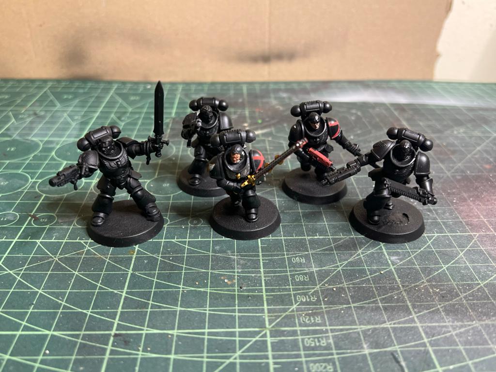 Warhammer 40K Space Marines Death Company Blood Angels, Gebruikt, Figuurtje(s), Ophalen of Verzenden, Warhammer 40000