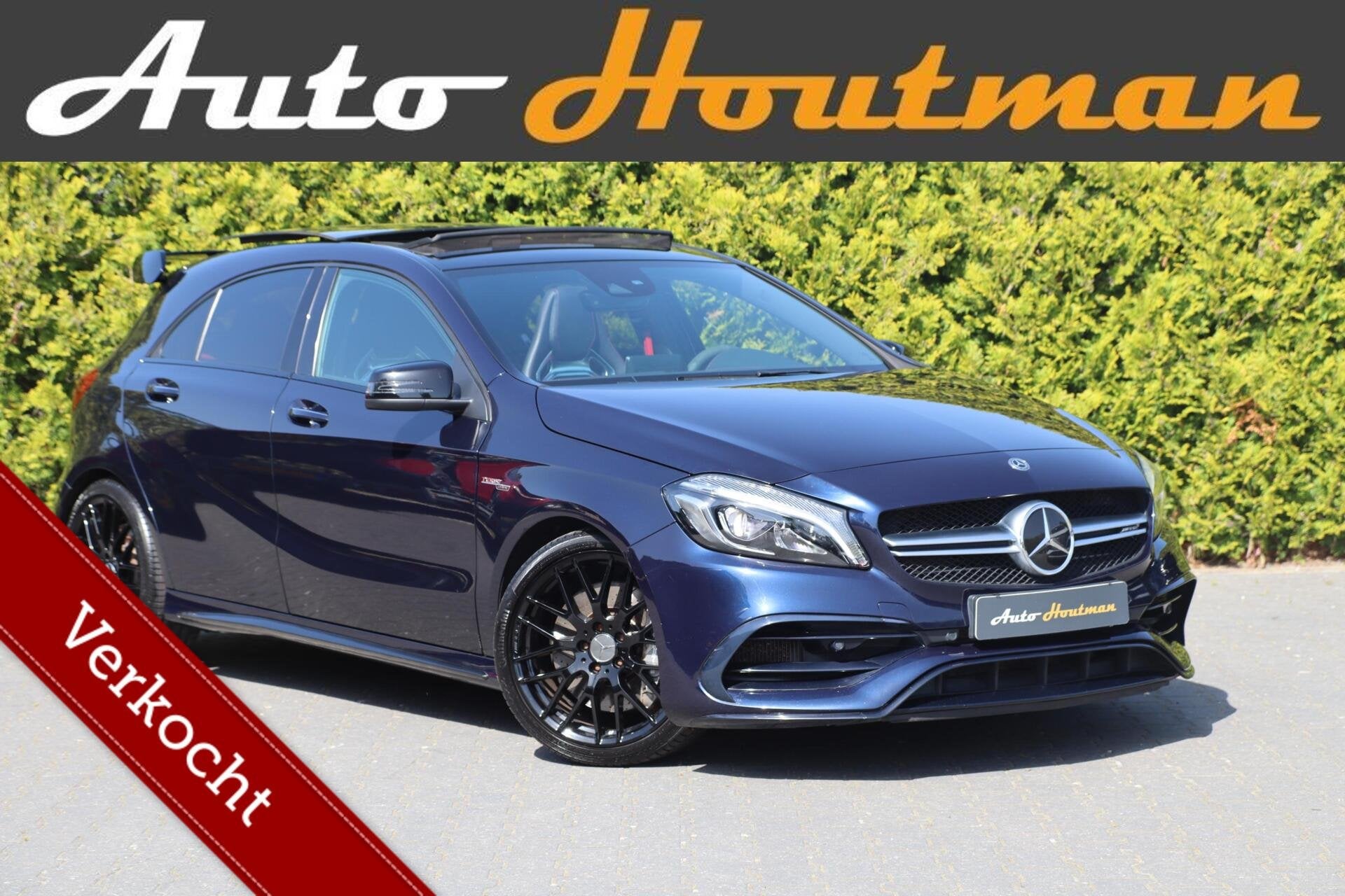 🔥 Mercedes-AMG A45 4MATIC 381 PK | Handcrafted | Schaalst, Auto's, Automaat, Dealer onderhouden, Gebruikt, 4 cilinders