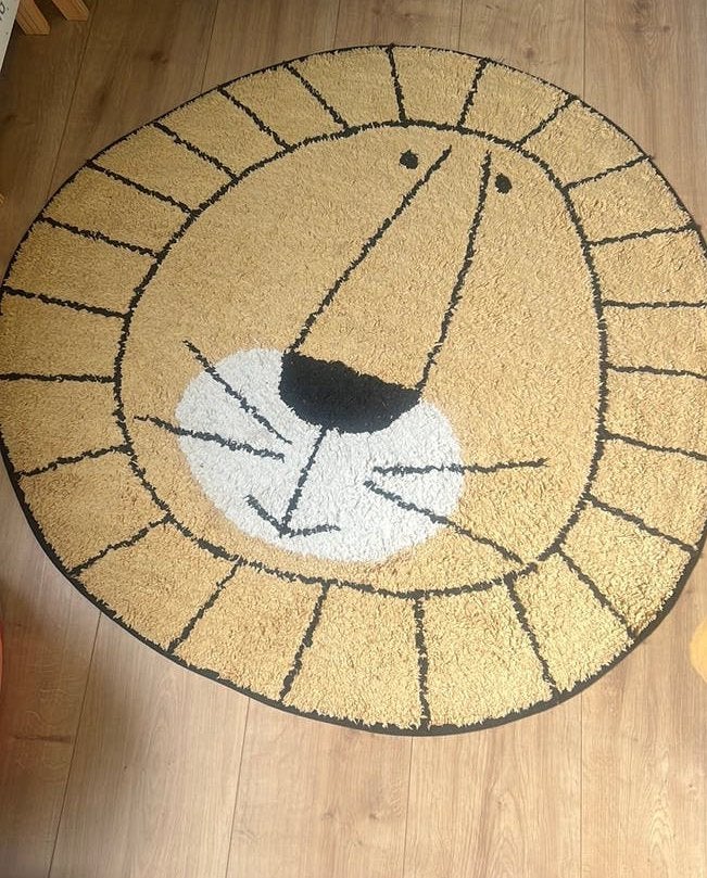 Tapis petit vloerkleed leeuw, Ophalen of Verzenden, Zo goed als nieuw, Kleed of Kussen
