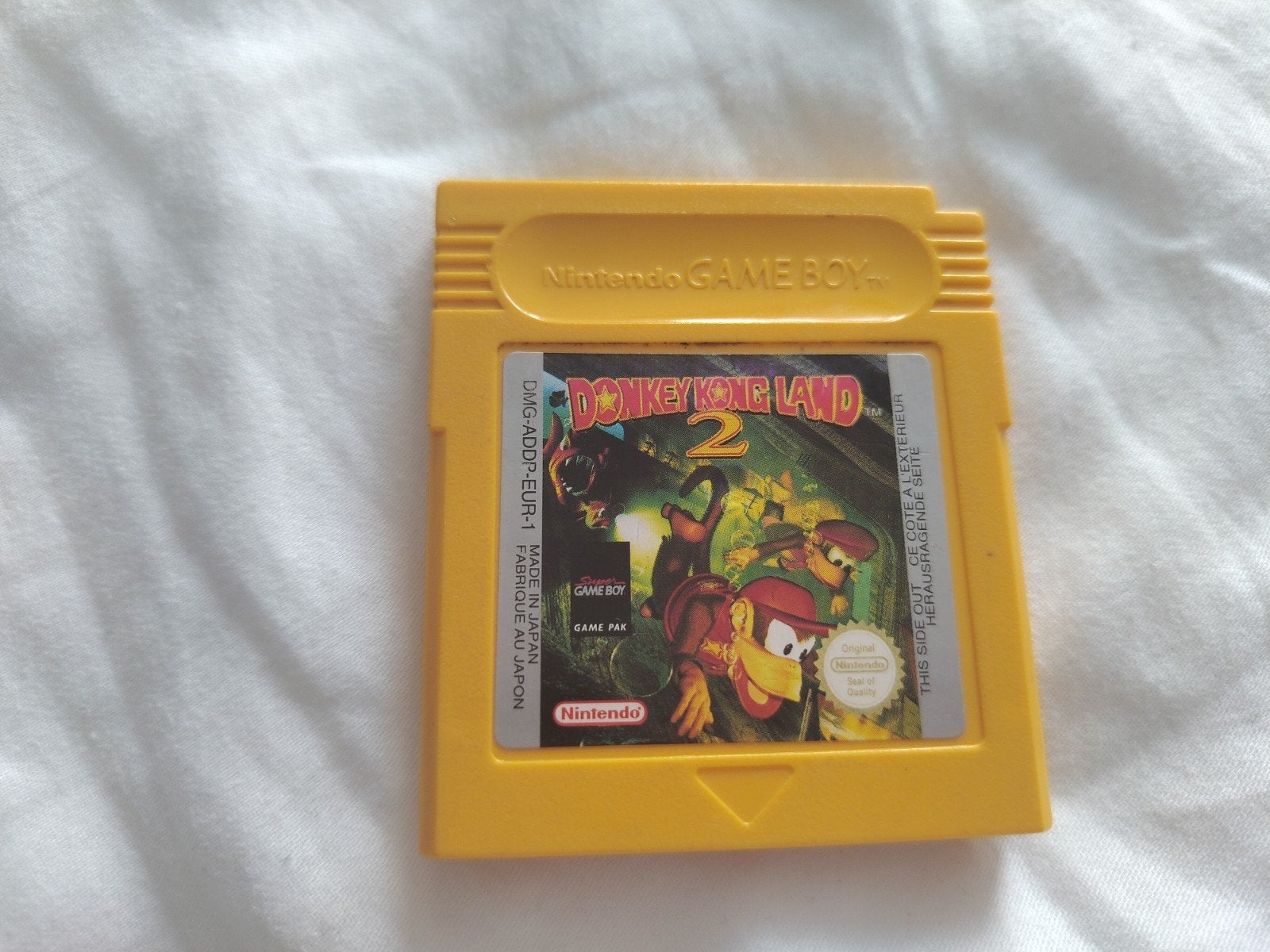 Donkey Kong Land 2 - Game Boy batterij werkend, Gebruikt, 1 speler, Ophalen of Verzenden, Vanaf 3 jaar