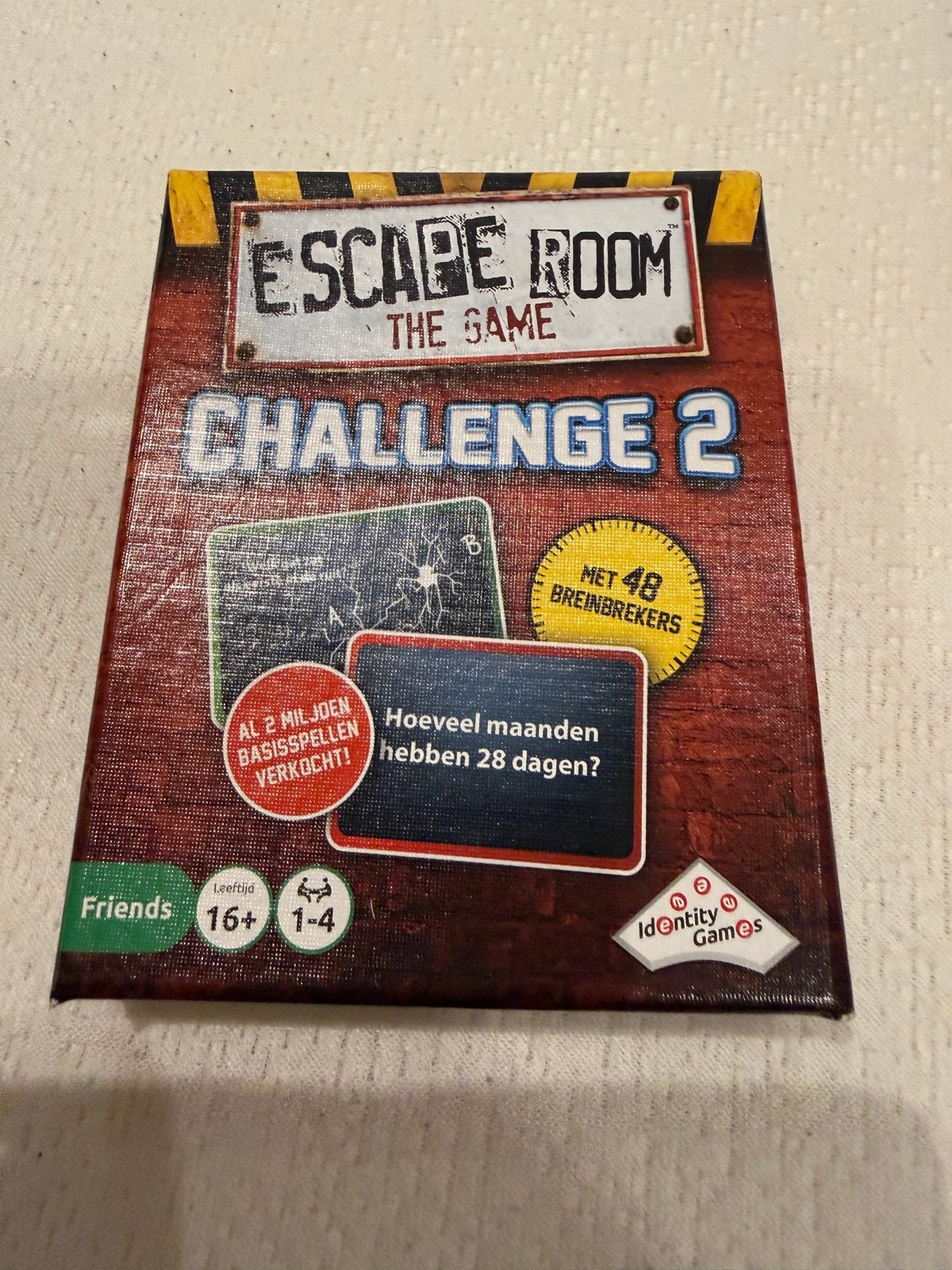 Escape Room The Game Challenge 2, Hobby en Vrije tijd, Een of twee spelers, Ophalen of Verzenden, Zo goed als nieuw