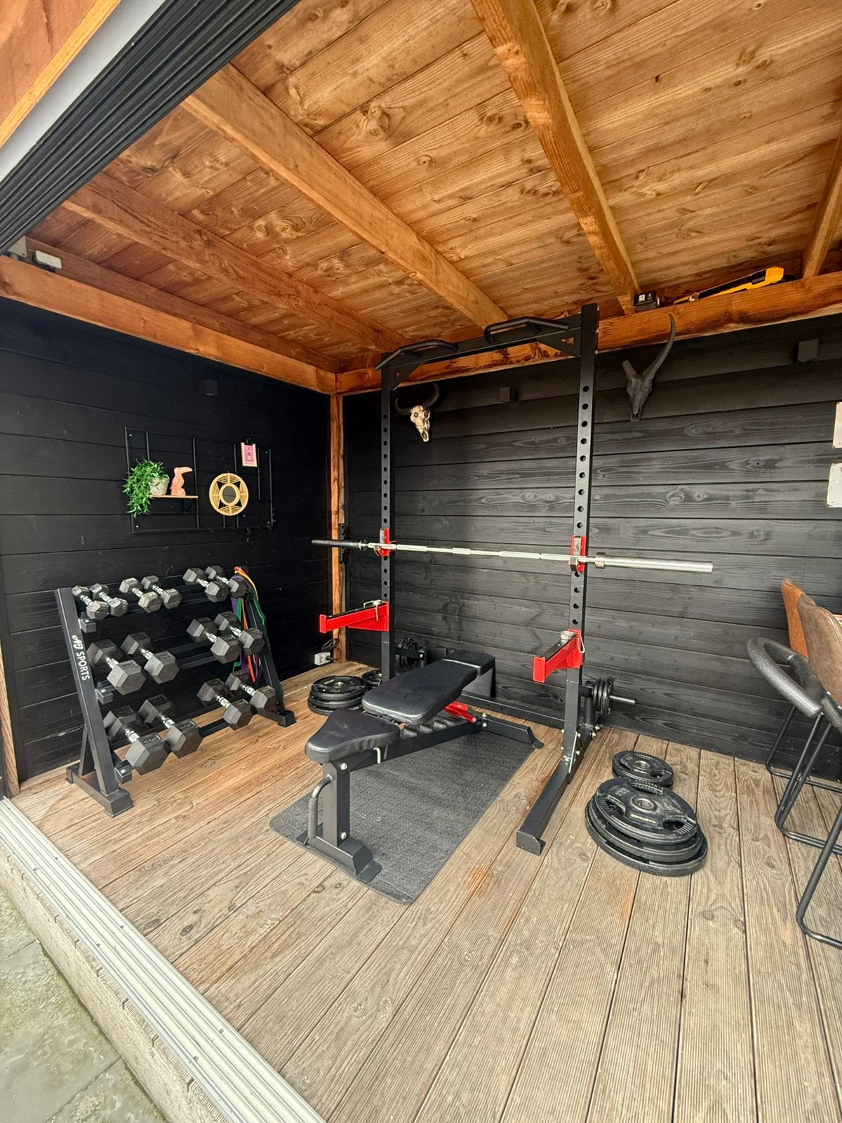Complete homegym, Ophalen, Gebruikt, Halterset