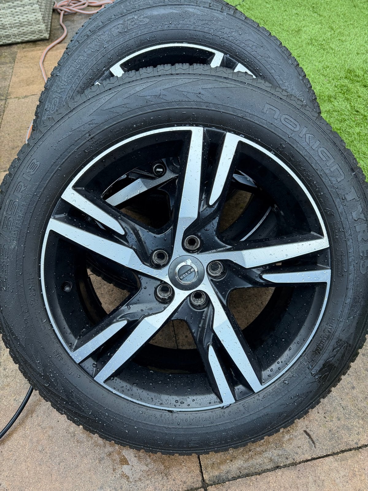 Volvo xc40 18inch originele R-velgen met Nokian winterbanden, Ophalen, 18 inch, Gebruikt, Banden en Velgen