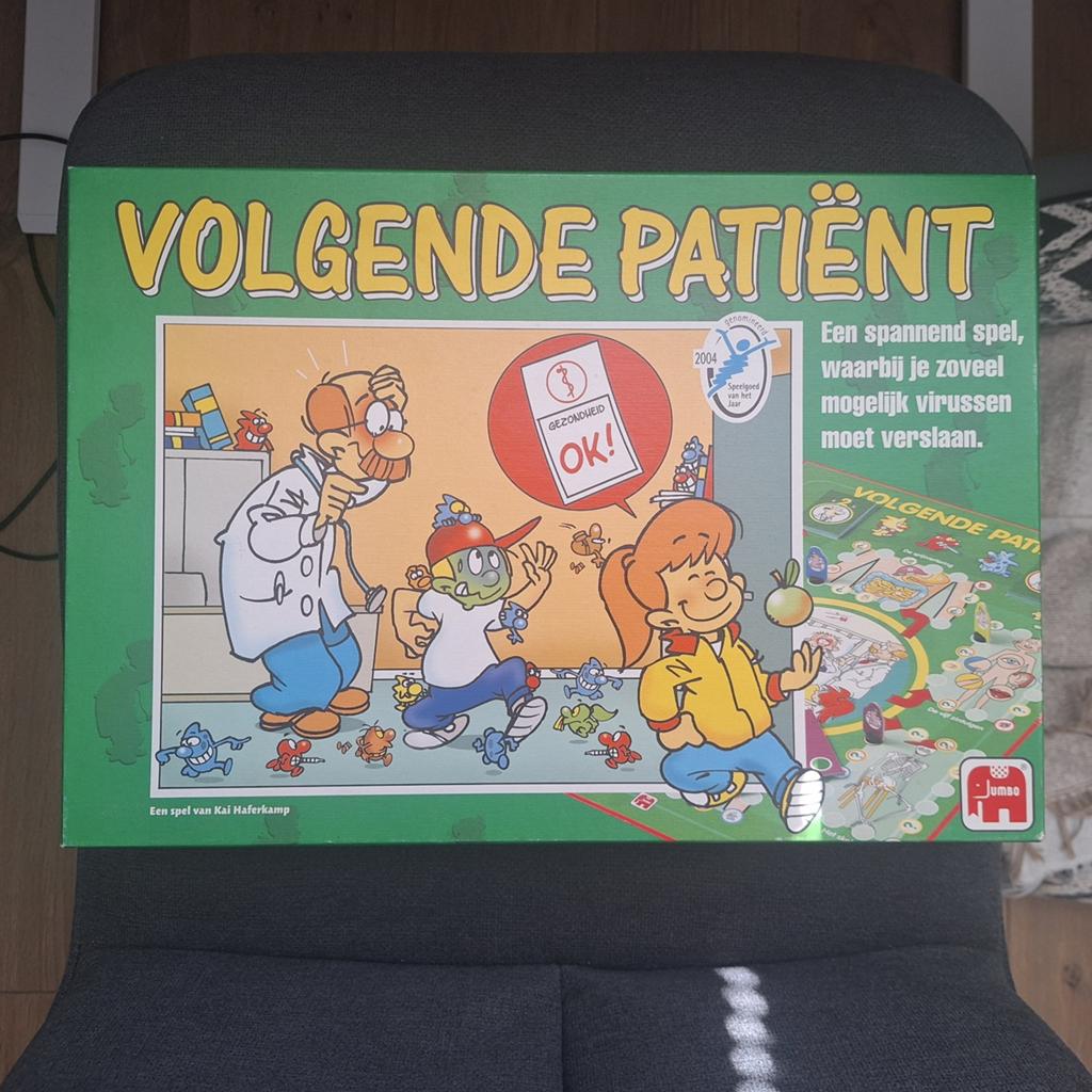 Volgende patiënt bordspel, Ophalen of Verzenden, Zo goed als nieuw