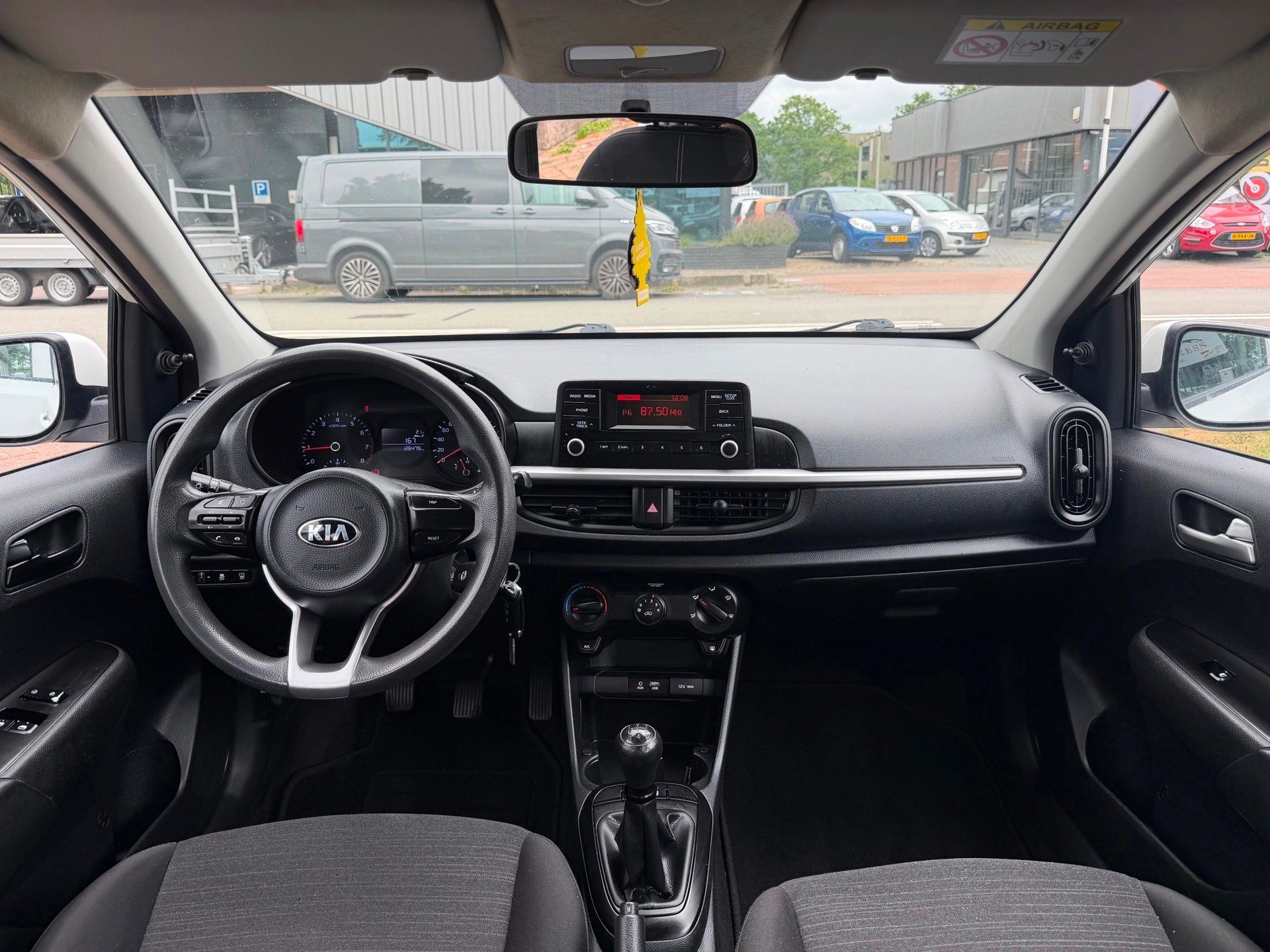 Kia Picanto 1.0 CVVT EconomyPlusLine/Airco/Nieuw koppeling/E, Gebruikt, Euro 6, 4 stoelen, Wit