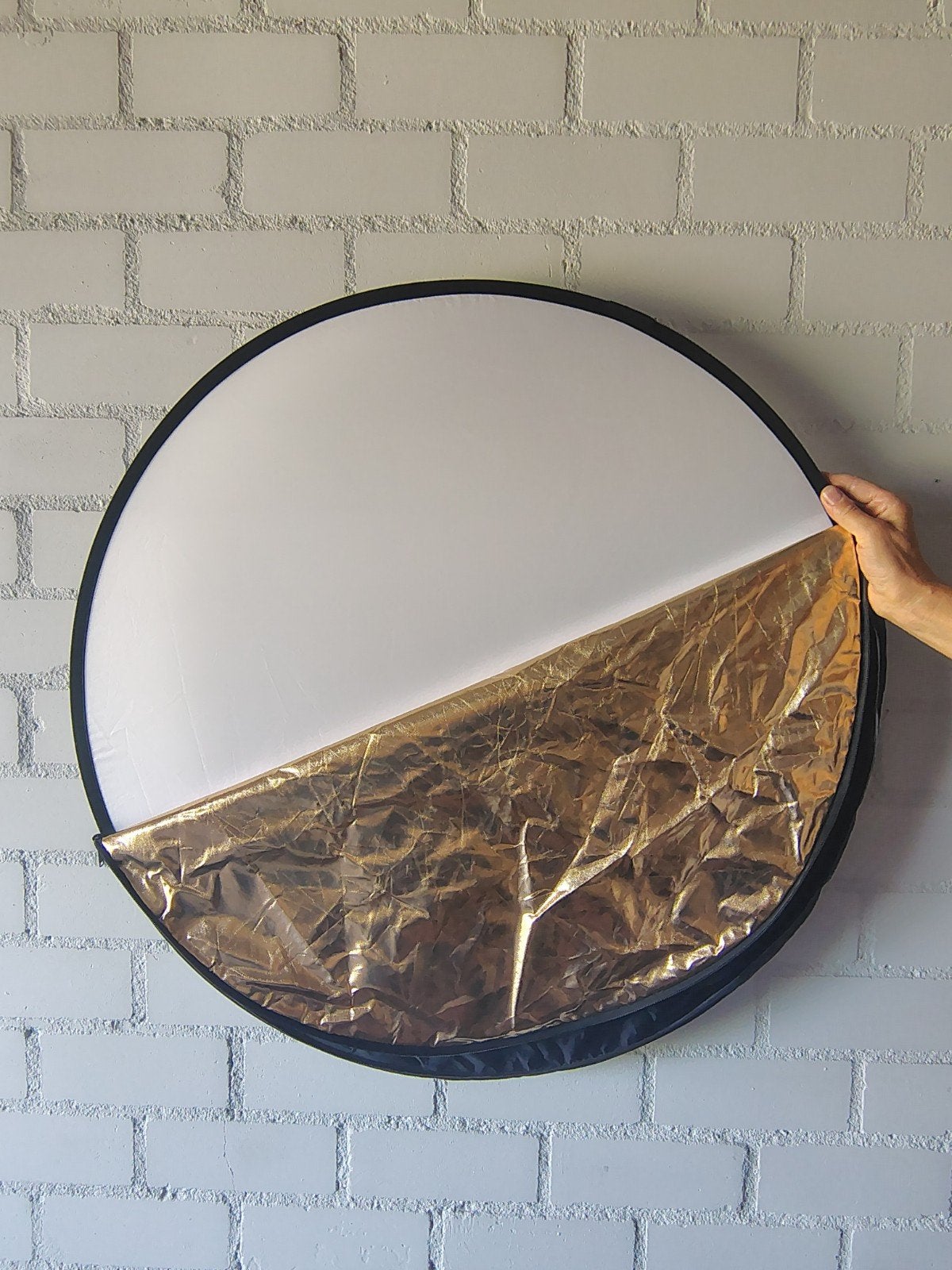 5-in-1 Opvouwbaar Reflectiescherm voor Fotografie, Ophalen of Verzenden, Zo goed als nieuw, Achtergrond