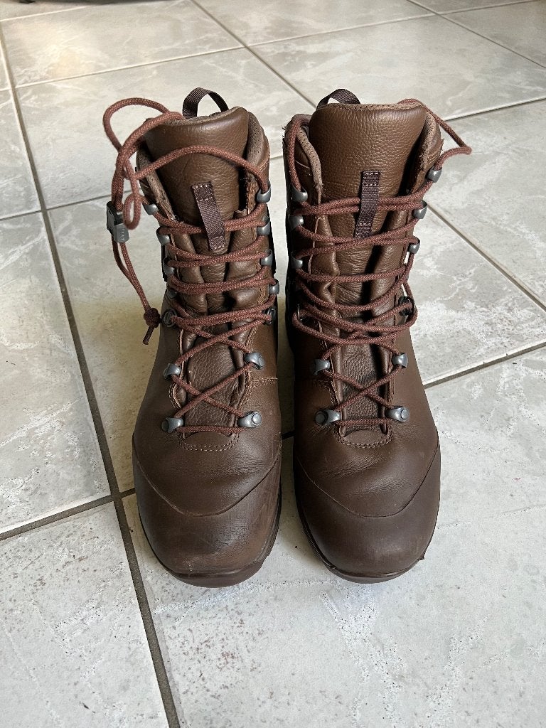 Z.g.a.n./ licht gedragen paar HAIX Mondo maat 270M. 43, Verzenden, Gebruikt, Schoenen