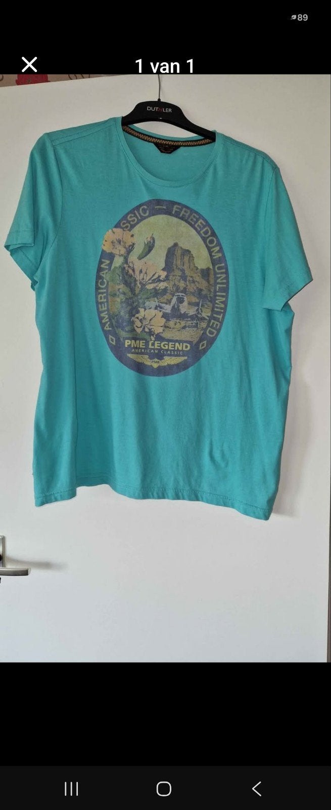 pall mall t shirt mt xl 15 euro, Ophalen of Verzenden, Zo goed als nieuw, Maat 56/58 (XL)