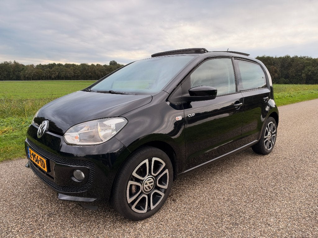 Volkswagen UP! CUP Edition | Panoramadak | 100000km | 2014, Stof, Met garantie (alle), Bedrijf, Panoramadak