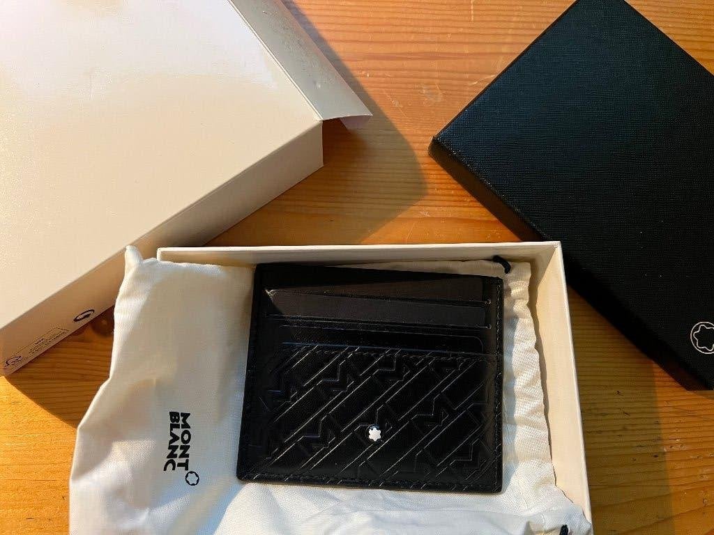 Mont Blanc Meisterstuck 6cc cardholder NIEUW, Overige merken, Zwart, Nieuw, Ophalen of Verzenden