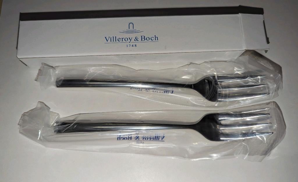Villeroy und Boch Kuchen Gabeln Neu, Ophalen of Verzenden, Rvs of Chroom
