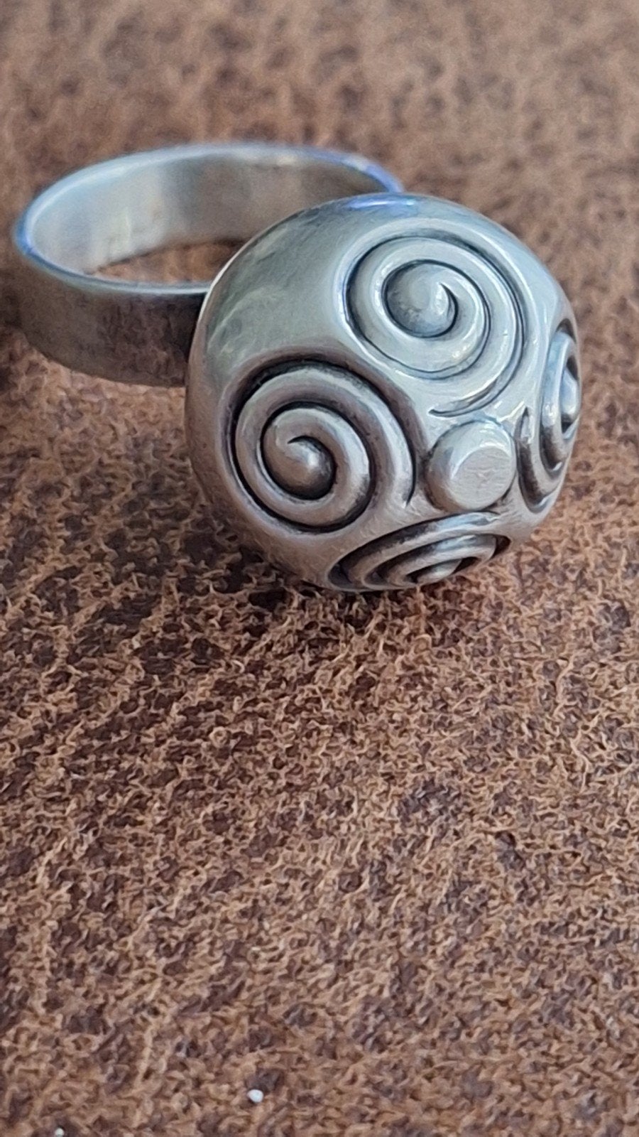 Kalevala silver Finland ring zilver design, Sieraden, Tassen en Uiterlijk, Ringen, Ophalen, Gebruikt, 17 tot 18, Dame of Heer