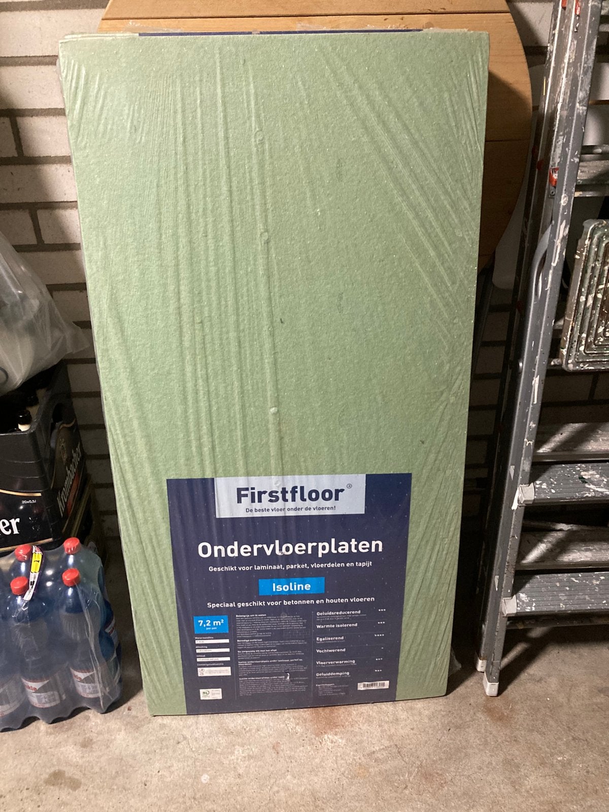 Isoline ondervloerplaten Firstfloor, Doe-het-zelf en Verbouw, Ophalen, Overige materialen, 30 cm of meer, 50 tot 150 cm
