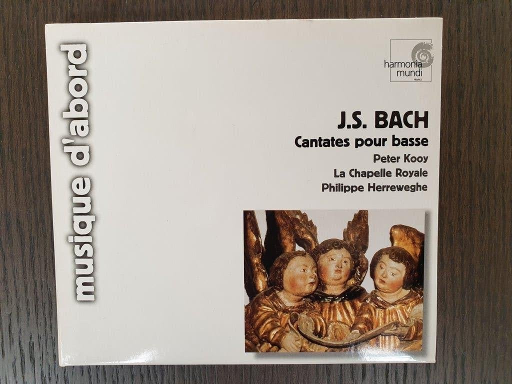 J. S. Bach: Cantates BWV 82, 56, 158 - Herreweghe, Ophalen of Verzenden, Zo goed als nieuw, Inclusief boekje, Oratorium