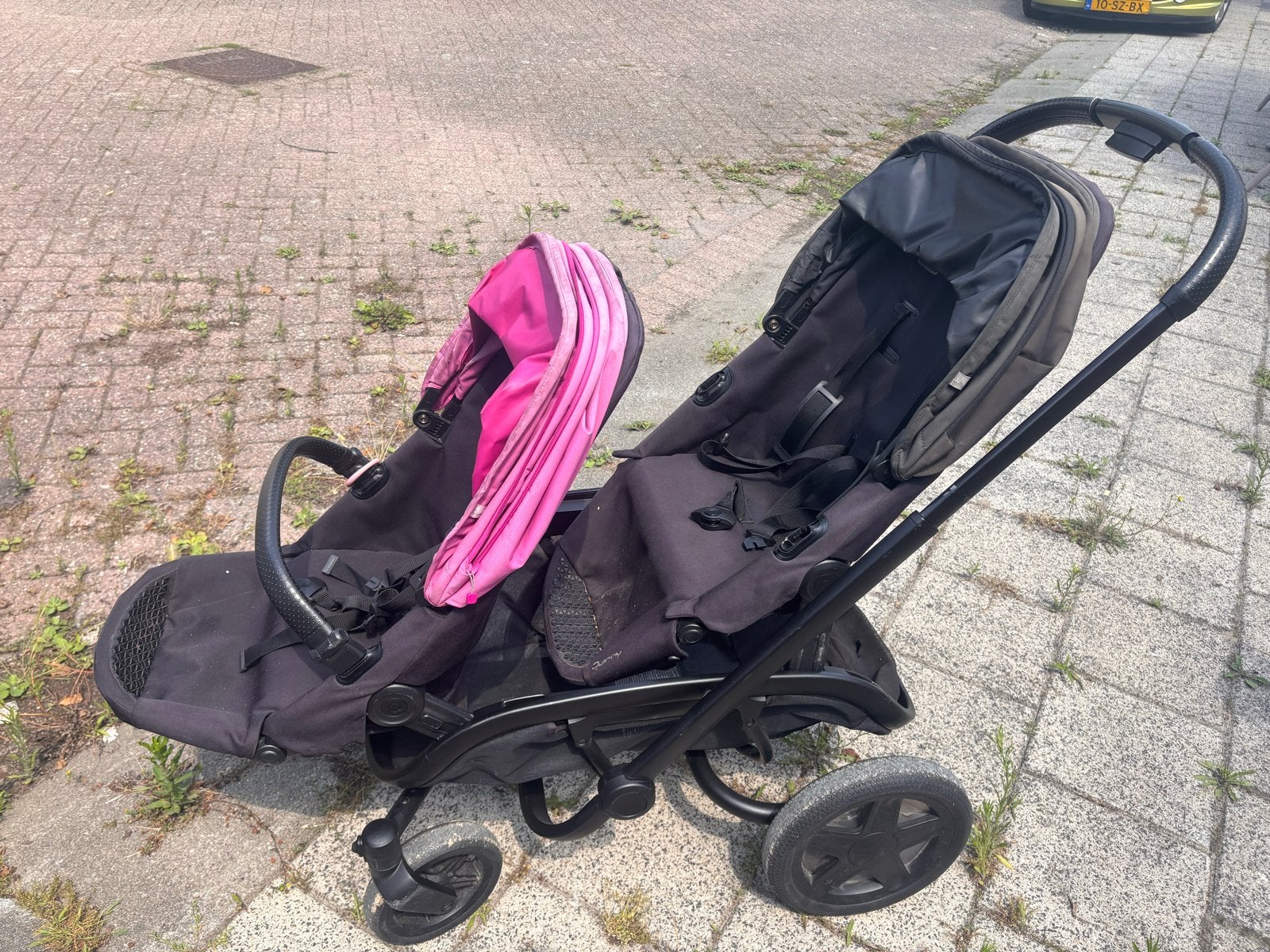Quinny Hubb Duo kinderwagen, Kinderen en Baby's, Kinderwagens en Combinaties, Gebruikt, Duowagen, Quinny, Ophalen