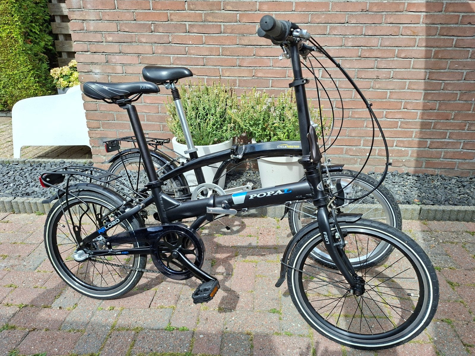 Set vouwfietsen aluminium met versnellingen z.g.a.n!, Ophalen, Gebruikt, 20 inch of meer, Versnellingen
