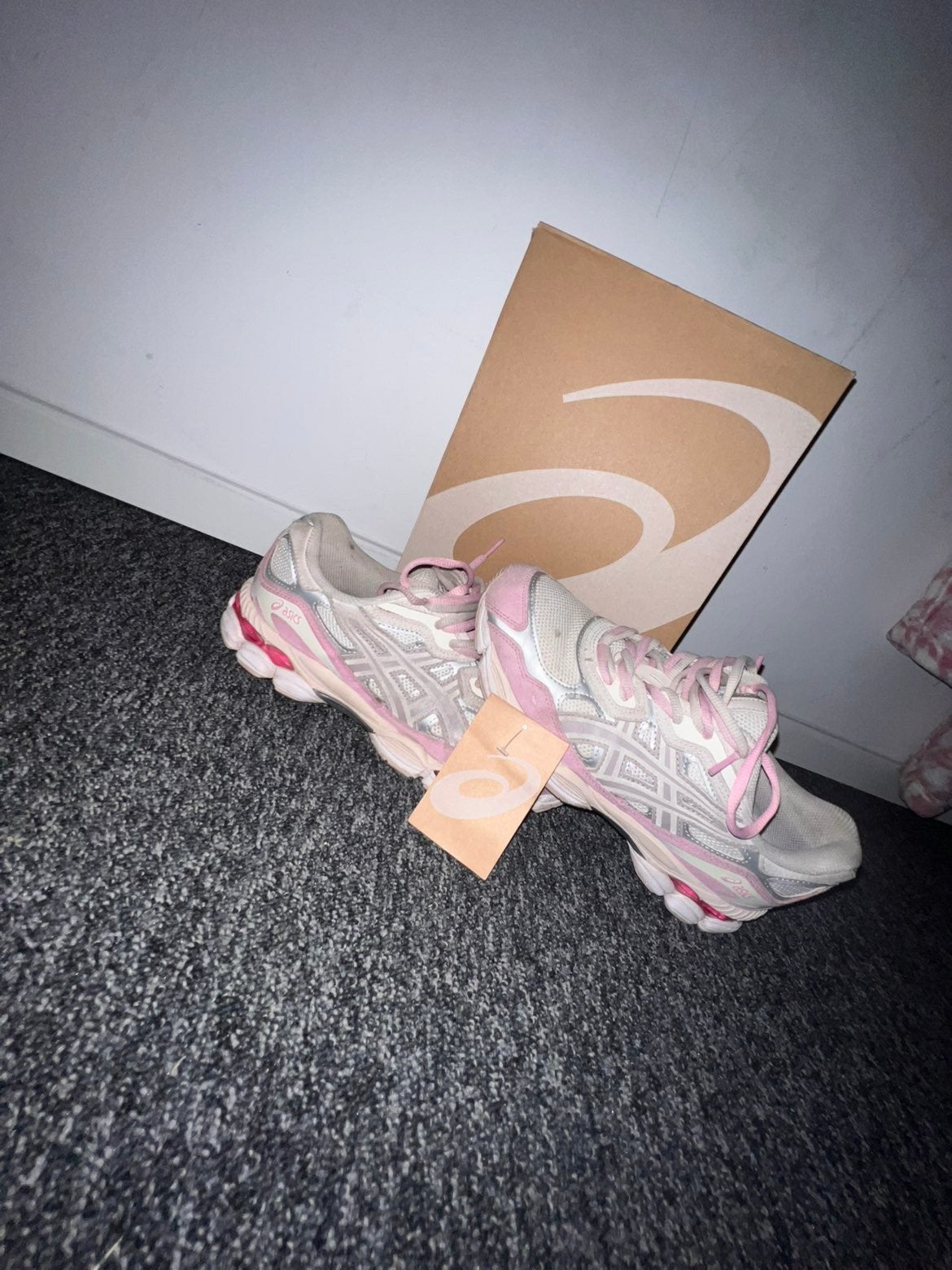 ASICS Gel-Kayano 14 Roze/Wit Sneakers, Nieuw, Ophalen of Verzenden, Sneakers of Gympen, ASICS