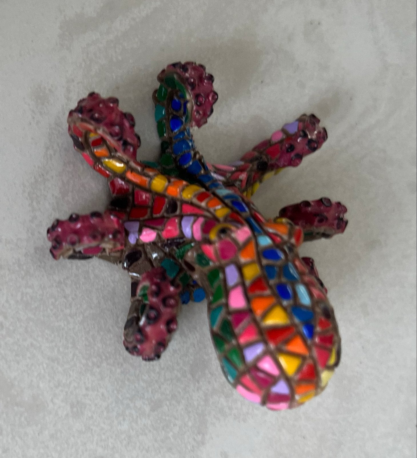 Kleurrijke Mozaïek Octopus Decoratie ( nieuw), Ophalen of Verzenden, Nieuw