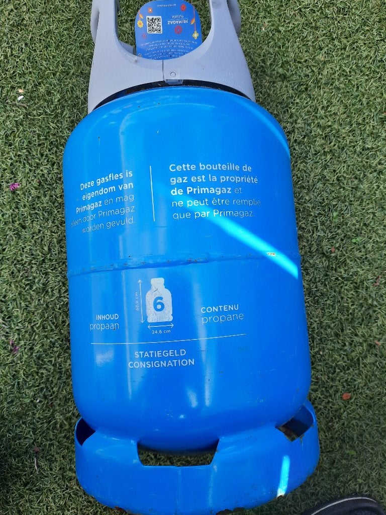 Volle primagas Gasfles easyblue plus 6kg, Caravans en Kamperen, Ophalen, Zo goed als nieuw