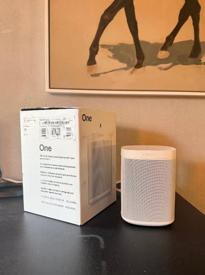 Sonos One Gen 2 Wit - Nieuw in doos